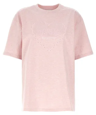 Immagine prodotto di T-shirt Ganni in cotone, multisfumato