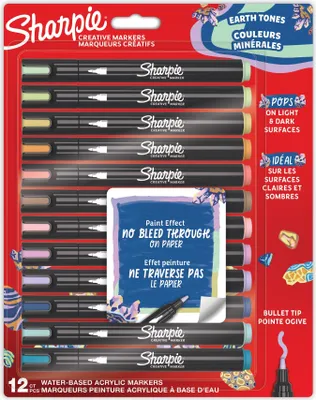 Obrázek produktu pro Sharpie Creative marker set, round tip, SHARPIE, 12 pcs