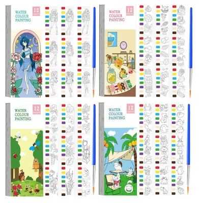 Productafbeelding van Verfpad voor Kinderen met Kleurboeken en Reisactiviteit