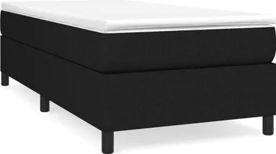 Obrázok produktu pre vidaXL Box spring bed frame black 80x200 cm fabric