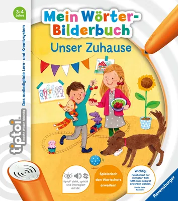 Produktbild von Ravensburger tiptoi® Buch Mein Woerter-Bilderbuch: Unser Zuhause