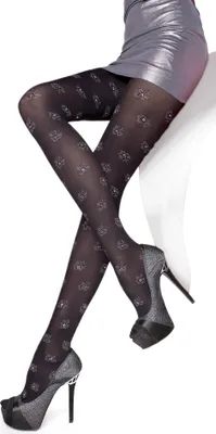 Produktbild von Damen Gemusterte Strumpfhose G 5612 (Größe M) .