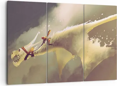 Produktbild von Bild auf Leinwand - Leinwandbild - Kreatur Abstraktion - 105x70cm - Wand Bild - Wanddeko - Leinwanddruck - Bilder - Kunstdruck - Wanddekoration - Leinwand bilder - Wandkunst - CE105x70-3862