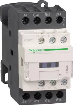 Produktbild von Schneider Electric Leistungsschütz LC1D 4p, +1S+1Ö, Spule 110 V AC LC1DT32F7