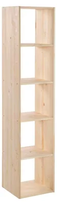 Produktbild von Astigarraga Kit Line Dinamic | Modulares Regal Würfel Holzregal,Fächer:5x1 (174,6x36,2x33cm)