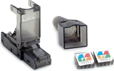 Produktbild von VALUE feldkonfektionierbarer RJ-45 Stecker Cat.6 (Class E), UTP