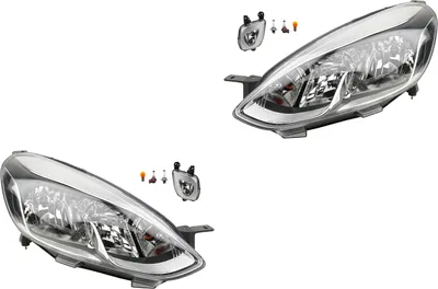 Produktbild von Johns, Scheinwerfer Satz Halogen passend für Ford Fiesta 17 05/17- H7 H15 + Nebel+Leuc. 2118578 H1BB13W029AD 2118582 H1BB13W030AD 2112644 2112660