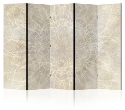 Immagine prodotto di LUMASOUL Paravento Bifacciale, paravento divisorio per interni, Motivo boho, 225x172 cm