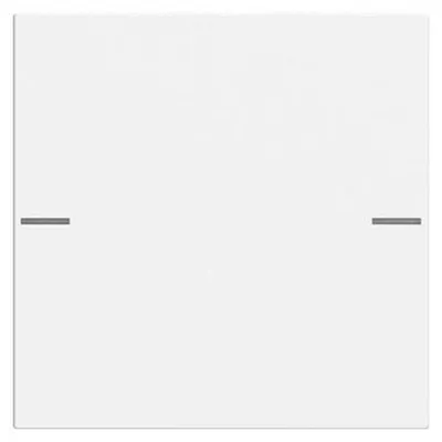 Productafbeelding van KNX drukknopset, enkelvoudige drukknop, puur wit, artikelnummer 575127