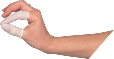 Produktbild von Fingerlinge Latex pdfr S  100St