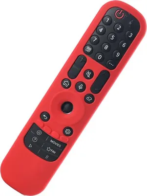 Obrázok produktu pre INF Silikónové ochranné puzdro pre LG AN-MR21GC MR21N Magic Remote Červená
