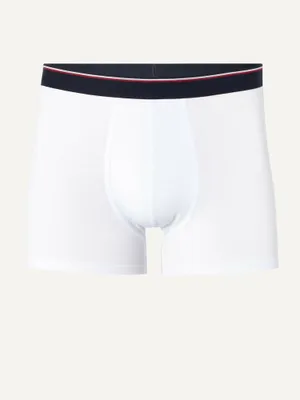 Produktbild von Celio Boxershorts Mike Slim Fit aus 95% Baumwolle und 5% Elasthan Weiß Größe L