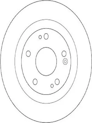 Produktbild von 2x TRW Bremsscheibe DF6705 für HONDA CIVIC X Schrägheck (FC_ FK) 36 5mm 282mm