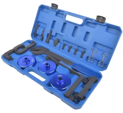 Image de Kit d'outils pour courroie de distribution moteur - Outil de blocage d'arbre à cames/vilebrequin - T40133 T40071 T40058 T10172 T40069 T10035 - Pour moteurs 2,0 et 5,2 L