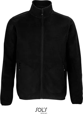 Immagine prodotto di SOLs 03823 | Giacca in pile con zip Factor Uomo - Colore: Nero - Taglia: XL