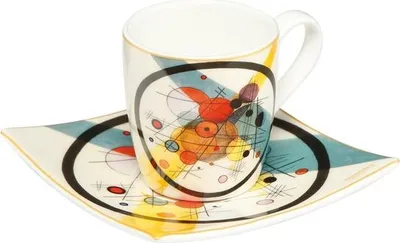 Obrázek produktu pro Goebel kruhy v kruhu - šálek na espresso Wassily Kandinsky 67100031 Bestseller 2019