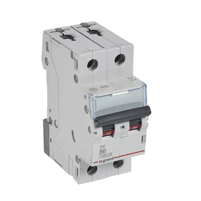 Image de Legrand TX3, Disjoncteur miniature, Type B, IP20, 240 - 415 V