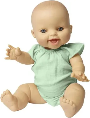 Produktbild von Mädchen Babypuppe Mia mit Body mint, 34 cm