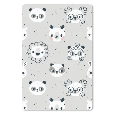Produktbild von MuchoWow® Mauspad Mousepad Muster - Tiere - Polka dots 40x60 cm - Mousepads - Maus Mat - Pad - Mausunterlage - Schreibtisch Accesoire