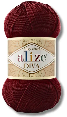 Immagine prodotto di Alize 1x 100 g Lana Diva, tinta unita, uncinetto, lavoro a maglia (57)