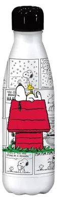 Produktbild von Peanuts Snoopy Edelstahl-Trinkflasche 500ml