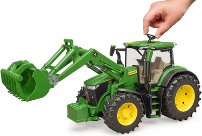 Zdjęcie produktu dla bruder John Deere 7R 350 z ładowaczem czołowym, model pojazdu (grà ¼ n)