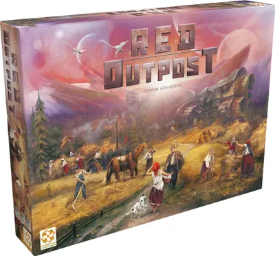 Obrázek produktu pro Asmodee Red Outpost, Stolní hra, Ekonomická simulace, 10 rok/roky, 30 min, Rodinná hra