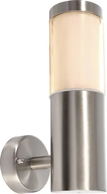Obrázok produktu pre Nástenné svietidlo Porrima II max. 5 W GU10 D 255 mm strieborná IP44