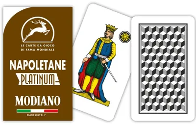 Imagen del producto de Mapas regionales Modiano, estilo napolitano, color marrón, fabricados con plástico de alta calidad (100% "Platinum")
