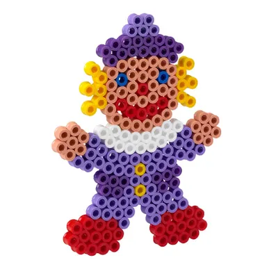 Image de Hama - 8219 - loisirs creatifs - perles - plaque clown maxi
