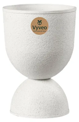 Produktbild von Vyveo - Blumentopf Muse - Weiß - 27x39
