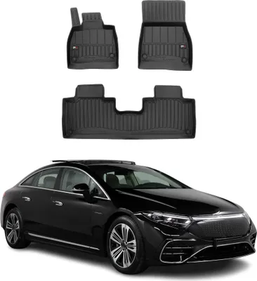 Immagine prodotto di 2022-2025 Mercedes EQS SUV X296 Tappetini TPE Nero 3 pz