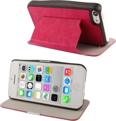 Produktbild von Schutzhülle Case (Flip Quer) für Handy Apple iPhone 5C Pink