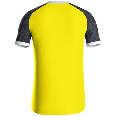 Produktbild von Jako Iconic Trikot Kurzarm Kinder - Soft Yellow / Schwarz