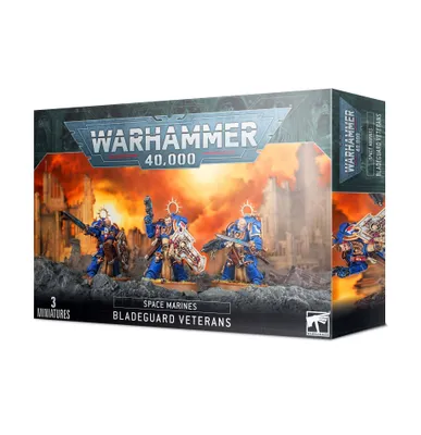 Produktbild von Warhammer 40.000 - Space Marines: Bladeguard Veteranen - Games Workshop