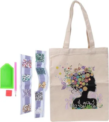 Immagine prodotto di Borsa a mano in tela - 30 x 20 x 2 cm - Picnic - Regalo