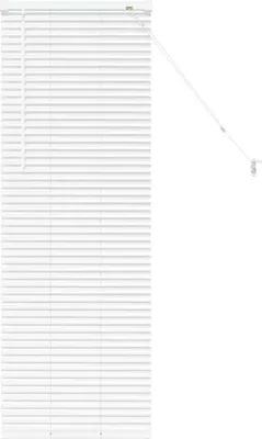 Obrázek produktu pro vidaXL Lamellové žaluzie, bílé, 130 x 45 cm, hliník