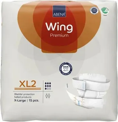 Image de Abena Wing Premium 2 XL - 1 paquet de 15 protections