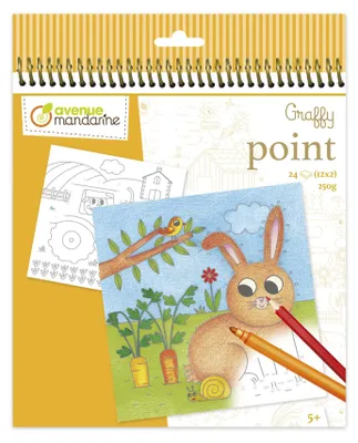 Image de Coloriage Graffy Point - Farm Avenue Mandarine
