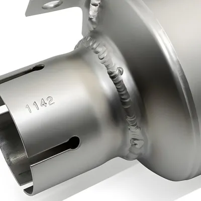 Obrázek produktu pro Spojovací trubka výfuku LeoVince, model S1142, kompatibilní s modely LeoVince S14212S a S14231S