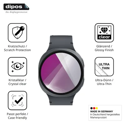 Image de 6x Film de protection d'écran pour Samsung Galaxy Watch 8 40mm protecteur clair dipos