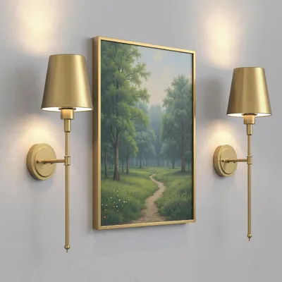 Produktbild von LED Steckdosen-Nachtlicht mit Lichtsensor, Kupferfarben, 2er Set
