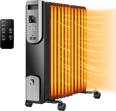 Image de Radiateur à huile Lexium avec thermostat - Radiateur électrique - Radiateur à huile - Radiateur électrique à huile - Radiateur à huile