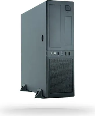 Produktbild von Chieftec CS-12B-300, Mini Tower, PC, Schwarz, Mini-ITX, SGCC, Heimbüro