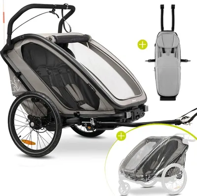 Immagine prodotto di Hauck rimorchio per bici 3in1 Sparset Bike N Walk
