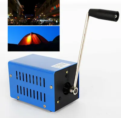 Produktbild von generatory ręczne na korbkę 20W Ładowarka USB Generator ręczny na korbkę do użytku domowego Przenośny generator dużej mocy Ładowarka USB do telefonu komórkowego Ładowarka komputerowa Awaryjny generator ręczny dużej mocy