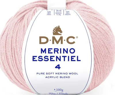 Obrázek produktu pro DMC Merino Essentiel-4 - vysoce kvalitní příze Aran z 50 % merino vlny a 50 %.Polyakrylu, 8149, (barva 881)