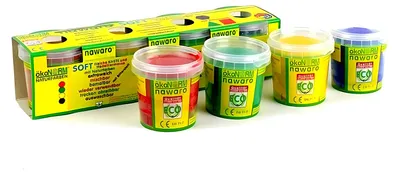 Produktbild von Soft-Knetset, 4 Becher à 150g (79500)