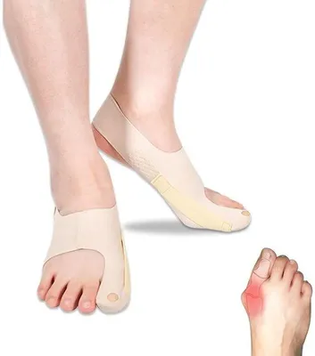 Produktbild von Hallux-Valgus-Corrector für Frauen - 2 Stücke, nicht-slip-Tenhaft für Tag- und Nachtgebrauch, Linderung von Hallux-Valgus und schmerzhaften Füßen