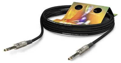 Productafbeelding van Patch-/stekerkabel Stage 22 Highflex, 2 x 0,22 mm² | Klink/klink, HICON | 5,00 meter | zwart